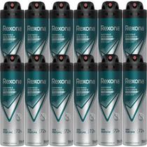 Kit Desodorante Aerosol Rexona Men Sem Perfume 150ml - 12 Unidades Kit Desodorante Aerosol Rexona Men Sem Perfume 150ml - 12 Unidades