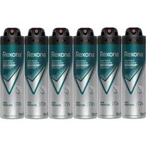 Kit Desodorante Aerosol Rexona Men Sem Perfume 150ml - 6 Unidades Kit Desodorante Aerosol Rexona Men Sem Perfume 150ml - 6 Unidades