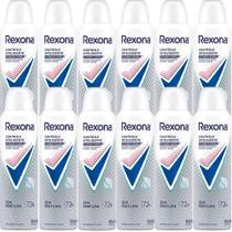 Kit Desodorante Aerosol Rexona Sem Perfume 150ml - 12 Unidades