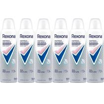 Kit Desodorante Aerosol Rexona Sem Perfume 150ml - 6 Unidades Kit Desodorante Aerosol Rexona Sem Perfume 150ml - 6 Unidades