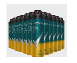 Kit Desodorante Aerosol Rexona V8/Amarelo 150ml - 12 Un