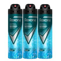 Kit Desodorante Aerosol Rexona Xtracool 150ml - 3 Unidades
