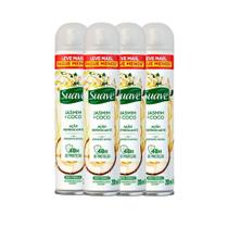 Kit Desodorante Aerosol Suave Jasmim E Coco 200ml - 4 Unidades Kit Desodorante Aerosol Suave Jasmim E Coco 200ml - 4 Unidades