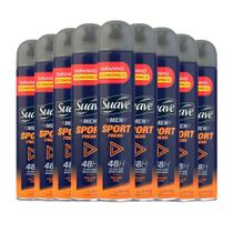 Kit Desodorante Aerosol Suave Men Sport Fresh 200ml - 9 Unidades