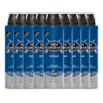 Kit Desodorante Aerosol Tres Marchand Ocean 150g - 9 Unidades