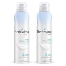 Kit Desodorante Aerossol Antitranspirante Herbíssimo Care Sensitive c/2 unidades