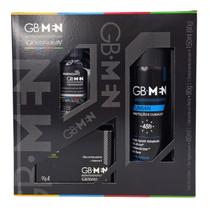 Kit Desodorante Aerossol Urban 150ml/90g+ Sabonete em Barra 90g+ Gel Higienizador 53g/60ml GB Men Vegano Giovanna Baby
