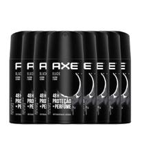 Kit Desodorante Antitranspirante Aerosol Axe Black 150ml - 8 Unidades Kit Desodorante Antitranspirante Aerosol Axe Black 150ml - 8 Unidades