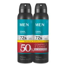 Kit Desodorante Antitranspirante Aerosol Men Cool Protect 2x90g/150ml