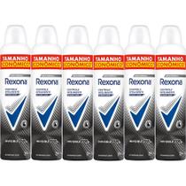 Kit Desodorante Antitranspirante Aerosol Rexona Invisible 72 horas 250ml - 6 Unidades Kit Desodorante Antitranspirante Aerosol Rexona Invisible 72 horas 250ml - 6 Unidades