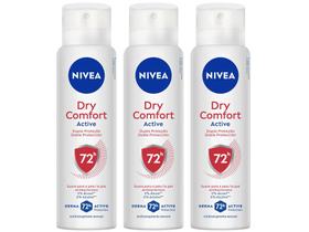 Kit Desodorante Antitranspirante Aerossol Nivea