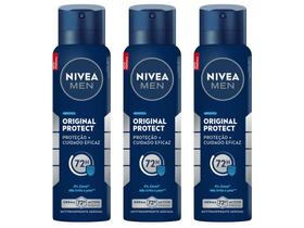 Kit Desodorante Antitranspirante Aerossol Nivea