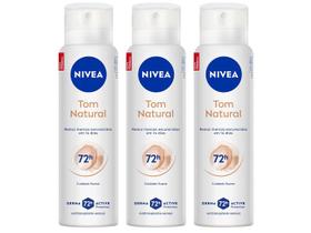 Kit Desodorante Antitranspirante Aerossol Nivea