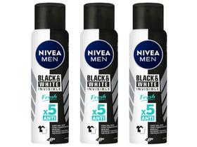 Kit Desodorante Antitranspirante Aerossol Nivea