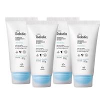 Kit Desodorante Antitranspirante em Creme Tododia Leite de Algodão 80 g cada - Corpo e banho Kit Desodorante Antitranspirante em Creme Tododia Leite de Algodão 80 g cada - Corpo e banho