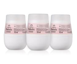 Kit Desodorante Antitranspirante Roll-on Tododia Pele Uniforme (3 unidades)