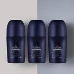 Kit Desodorante Antitranspirante RollOn Natura Homem Sem Perfume 3 unidades Kit Desodorante Antitranspirante RollOn Natura Homem Sem Perfume 3 unidades