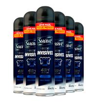 Kit Desodorante Antitranspirante Suave Invisible 200ml C/6 Unidades