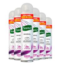 Kit Desodorante Antitranspirante Suave Invisible Feminino 200ml C/6 Unidades