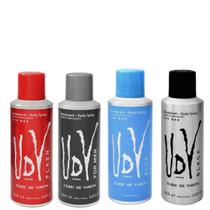 Kit Desodorante Body Spray Udv Flash + Udv for men + Udv Blue + Udv Black 200ml