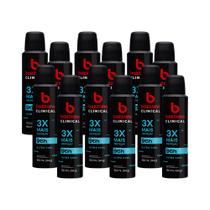 Kit Desodorante Clinical Bozzano Aerossol 150ml - 12un