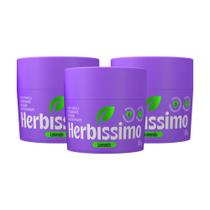 Kit Desodorante Creme Antitranspirante Lavanda Herbíssimo 55G - 3 unidades