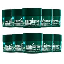 Kit Desodorante Creme Herbíssimo Tradicional 55g - 10 unidades