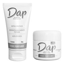 Kit Desodorante Creme S/ Perfume Antitranspirante DAP 40/55g