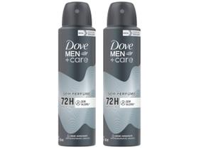 Kit Desodorante Dove Men+Care Sem Perfume - Antitranspirante Masculino 150ml 2 Unidades