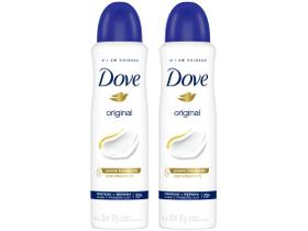 Kit Desodorante Dove Original Aerossol - Antitranspirante 150ml 2 Unidades