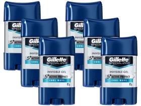 Kit Desodorante Gillette Endurance Cool Wave Gel