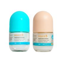 Kit Desodorante Hidratante + Desodorante Sem Perfume Souvie Kit Desodorante Hidratante + Desodorante Sem Perfume Souvie