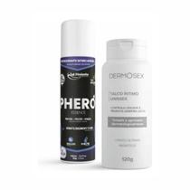 Kit Desodorante Íntimo Masculino E Talco Para Virilha Kit Desodorante Íntimo Masculino E Talco Para Virilha