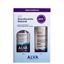 Kit Desodorante Natural Alva