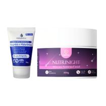 Kit Desodorante Natuseiva + Máscara NutriNight Fio Cabana Proteção, Hidratação e Renovação Facial Kit Desodorante Natuseiva + Máscara NutriNight Fio Cabana Proteção, Hidratação e Renovação Facial