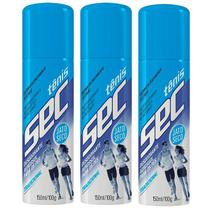 Kit Desodorante para Pés Tênis Sec Tradicional Aerosol 150Ml C/ 3 unidades