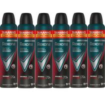 Kit Desodorante Rexona Aerosol Antibacterial Invisible 250ml - 6 Unidades Kit Desodorante Rexona Aerosol Antibacterial Invisible 250ml - 6 Unidades
