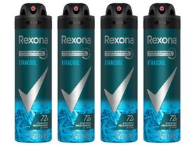 Kit Desodorante Rexona Xtracool Aerossol Masculino