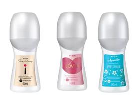 Kit Desodorante Roll-on 50ml (3 Unidades) - Avon