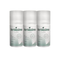 Kit Desodorante Roll-On Herbíssimo Tradicional 50Ml - 3 unidades Kit Desodorante Roll-On Herbíssimo Tradicional 50Ml - 3 unidades