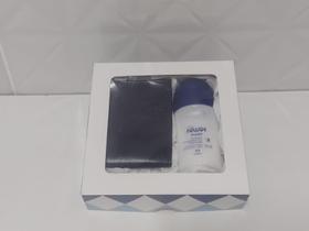 Kit Desodorante Roll-On Kaiak Pulso Masculino e Carteira