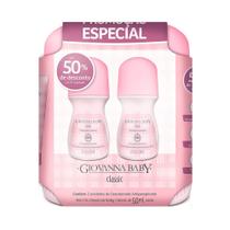 Kit Desodorante Roll-on Rosa 48h Infantil Giovanna Baby 2 x 50ml Kit Desodorante Roll-on Rosa 48h Infantil Giovanna Baby 2 x 50ml