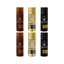 Kit Desodorante Senador 2 Country + 2 Gold+ 2 Seduction