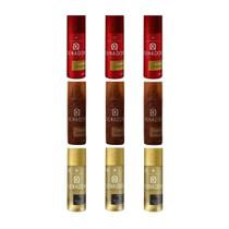 Kit Desodorante Senador 3 Classic + 3 Country + 3 Gold