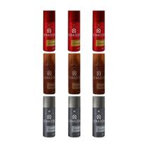 Kit Desodorante Senador 3 Classic + 3 Country + 3 Platinum