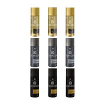 Kit Desodorante Senador 3 Gold + 3 Platinum + 3 Seduction