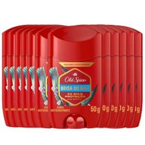 Kit Desodorante Stick Old Spice Brisa do Mar 50g - 12 Unidades