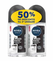Kit Desodorantes Roll On Men Invisible for Black & Whiter 50ml 2Un Kit Desodorantes Roll On Men Invisible for Black & Whiter 50ml 2Un