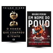 Kit Despertar Financeiro: O Homem que Comprou o Tempo + Em Nome do Povo