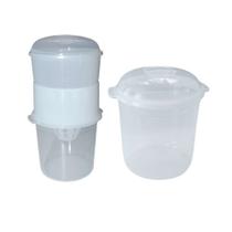 kit Dessorador Pote Refil Para Iogurteira Elétrica Izumi